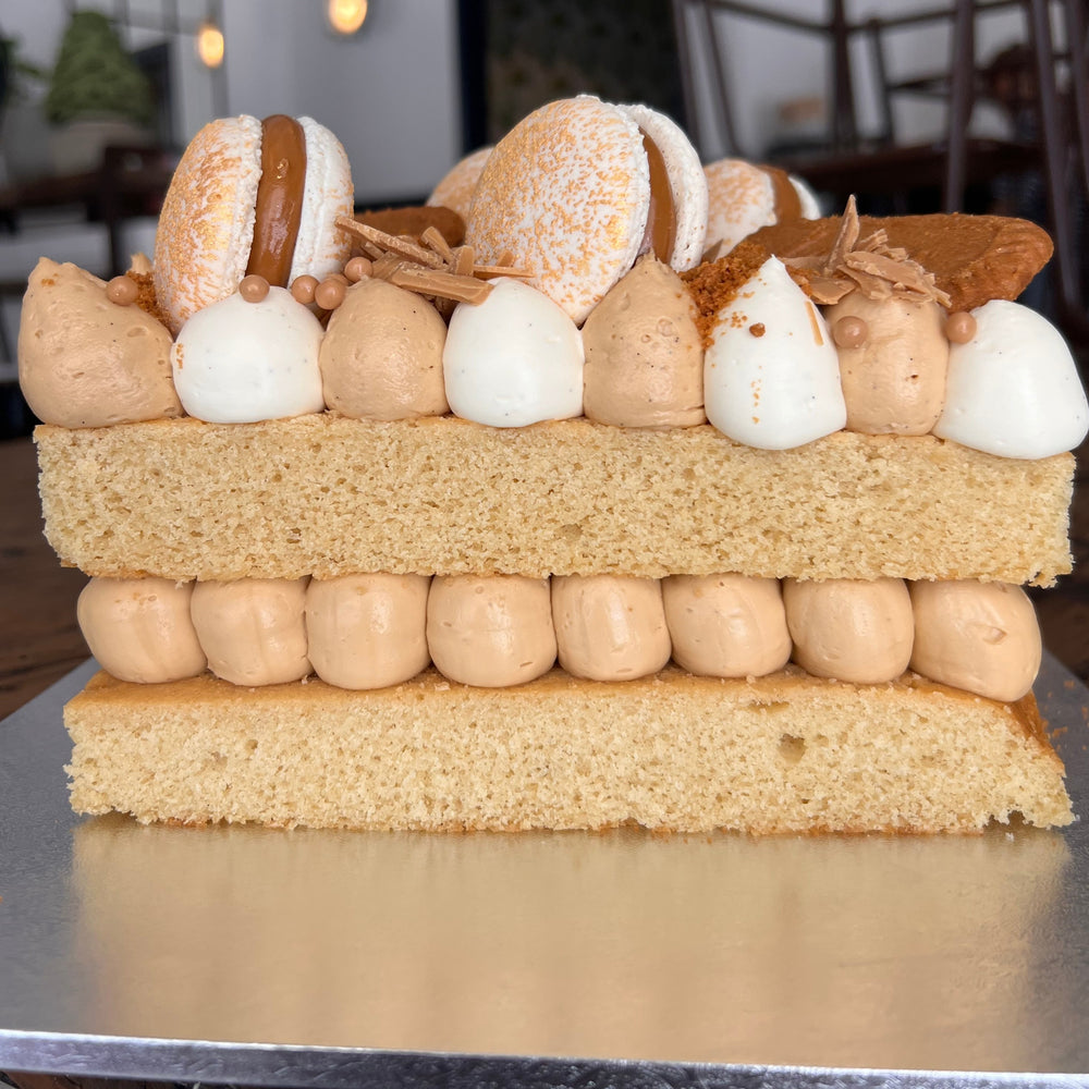 
            
                Load image into Gallery viewer, Biscoff Birthday Cake
            
        