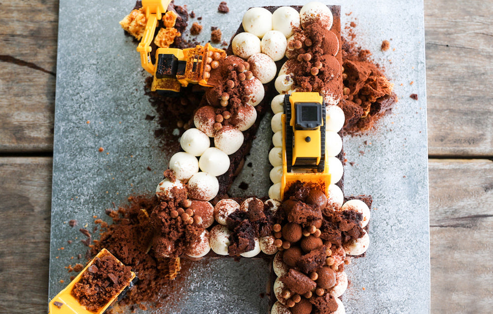 Construction Birthday Cake